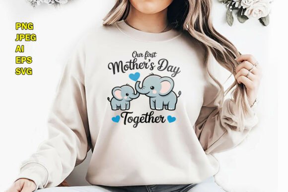 Download Our First Mother's Day T Shirt Design - T shirt Collection