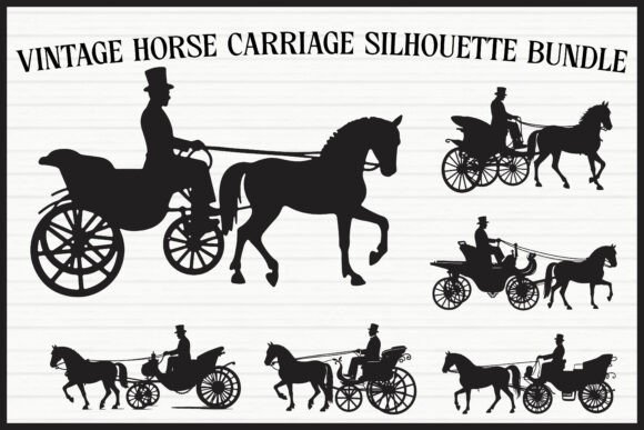 Download Vintage Horse Carriage Bundle - Premium Resources