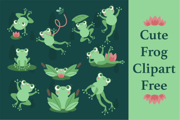Download Cute Frog Clipart Free - Cute Collection