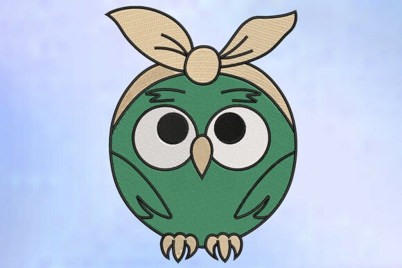 Download Cute Bandana Owl Embroidery Design - Cute Collection