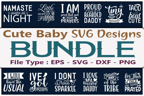 Download Cute Baby Design Bundle - Cute Collection