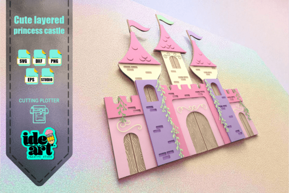 Download Cute Layered Princess Castle - Cute Collection
